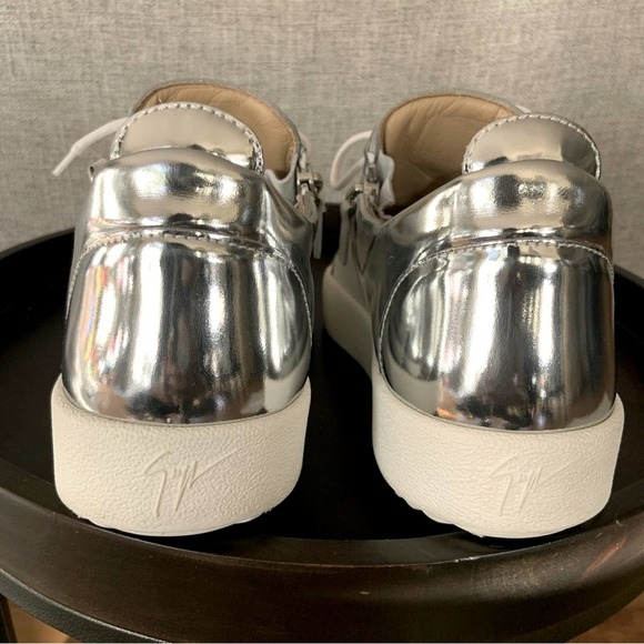 Giueseppe Zanotti Double Zip Sneaker Size 43 IT/ 10 US - Picture 5 of 15